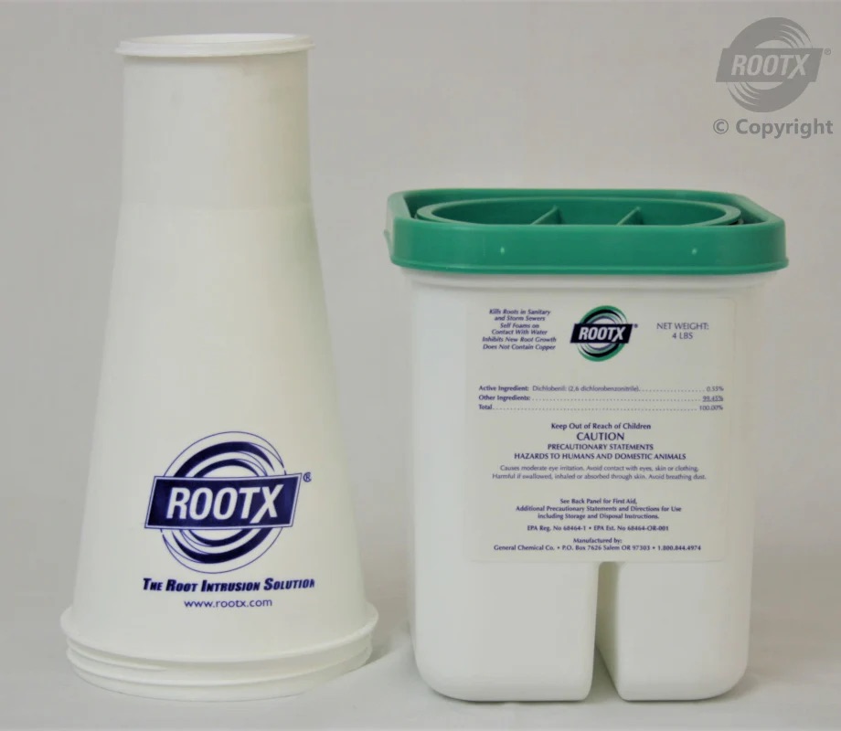 RootX 4lb. jar with funnel applicator